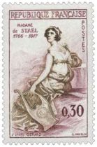 Timbre 1269 France 1960