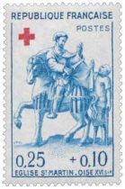 Timbre 1278 et 1279 France 1960