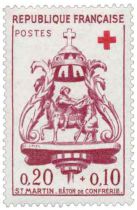 Timbre 1278 et 1279 France 1960