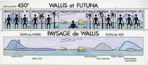 Timbre Bloc 6 Wallis et Futuna 1992