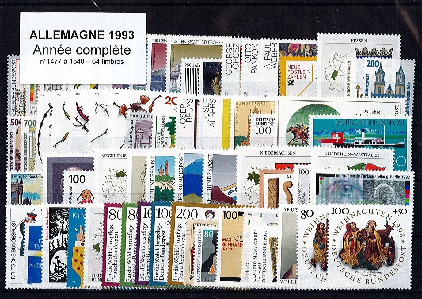 Collection De 100 Timbres France Différents - Mélange Neufs Et Oblitérés - Pour Philatélistes Débutants Ou Confirmés