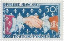 Timbres France Année Complète 1959 