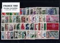 Timbres France Année Complète 1960