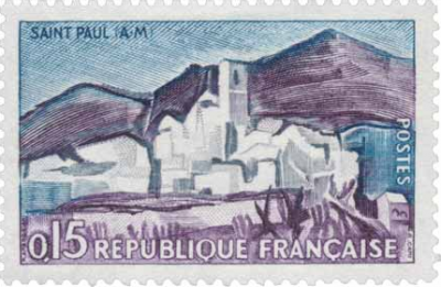 Timbres France Ann�e Compl�te 1961