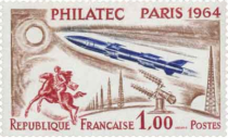 Timbres France Année Complète 1964