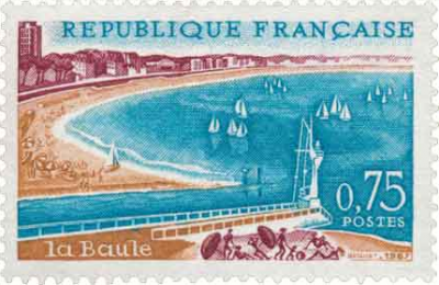 Timbres France Ann�e Compl�te 1966