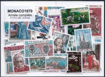 Timbres Monaco Année Complète 1979