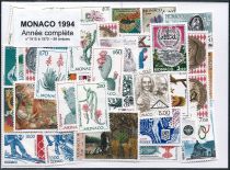 Timbres Monaco Année Complète 1994 