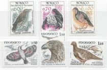 Timbres Oiseaux MONACO