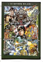 Timbres Star wars Le Retour du Jedi 1997 Mali